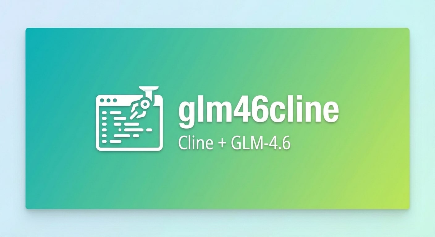 GLM 4.6 Cline Banner